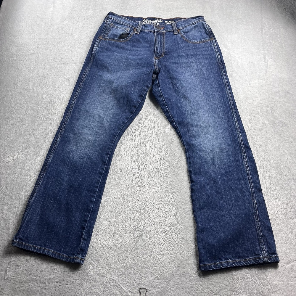 Wrangler Retro Men's Jeans Size 30x26* Relaxed Boot Medium Wash